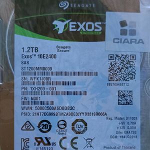 Seagate 1.2TB Hard Disk 1XH200-001 12Gb/s 128MB 51