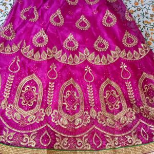 Mesmerizing Rose Lehanga Choli