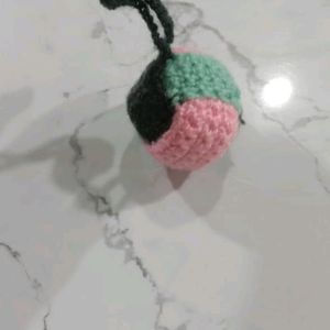 #crochet #ballkeyring