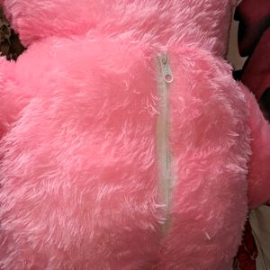 TEDDY BEAR ...PINK COLOUR ... SOFT TOY