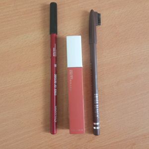 Combo of Maybelline,Mars and Swiss Beauty