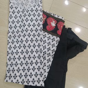 Cotton Kurti Pants Set