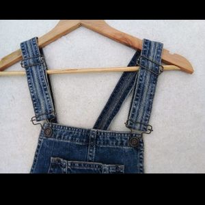 TOPSHOP DENIM DUNGAREES