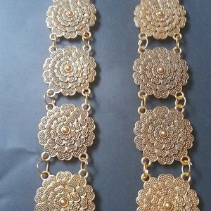 Long Neckpiece Golden ( Copper )