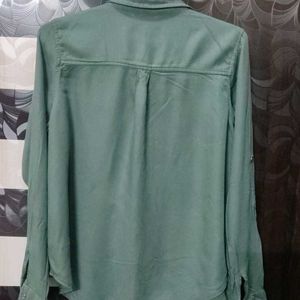 Olive Color Shirt By DNMX