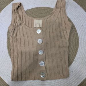 H&M Ribbed Vest Top