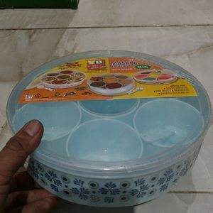 7 Pcs Masala Container With Spoon Big