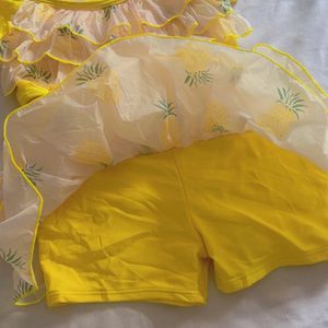 Yellow Swimming Costume