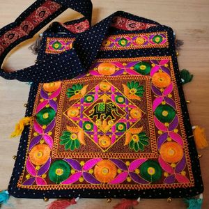 .Beautiful Rajasthani Bag Choose 1.all Colour Avai