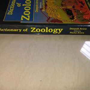 zoology dictionary