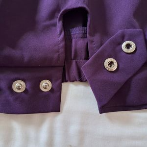 Sale!!Women Purple Blouse Top!!