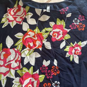 Floral Printed Kurta