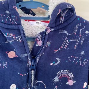 Cute Printed Winter Hoodies For Kids