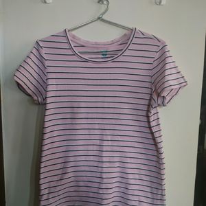 Pink Strips Tshirt