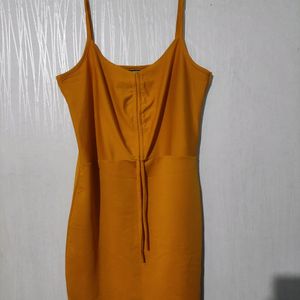 Yellow Bodycon Dress