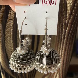 Beautiful Tradition White Earrings