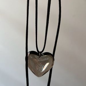 Glass Heart Necklace