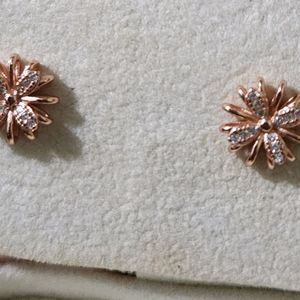 Giva Rose Gold Floral Dreams Studs