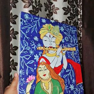 Radha Krishna Canvas Painting