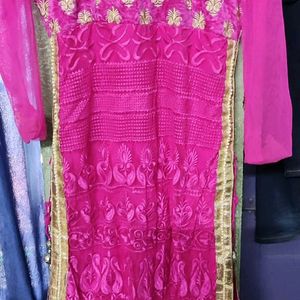 Pink Kurta Only Size Xl