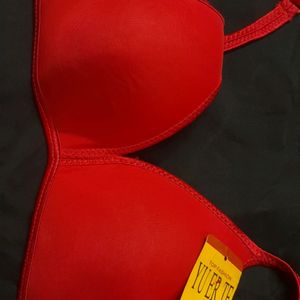 New Red Bra With Tag