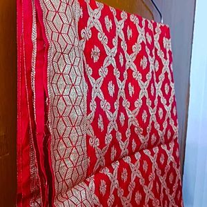 Red Printed Elegant Dupatta