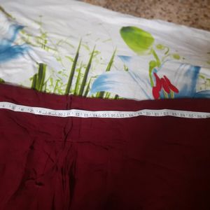 Maroon Salwar