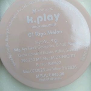 K-play Melon Highlighter