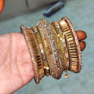 Rose Gold Heavy Bangles