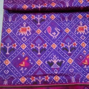 Pure Ikkath Patola Saree