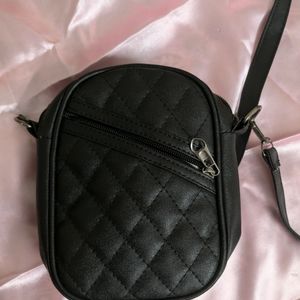 Mini Black Sling Bag