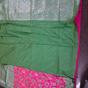 New Satin Banaras Saree