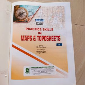 ICSE SURVEYMAP & INDIA MAP PRACTICE FOR 10TH BOARD