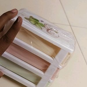 3 Drawer Plastic Box