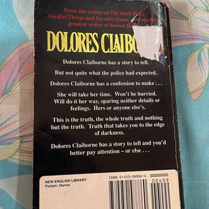 Dolores Claiborne By Stephen King