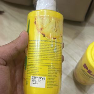 Plix pineapple smooth skin juicy body wash - 2 Qty