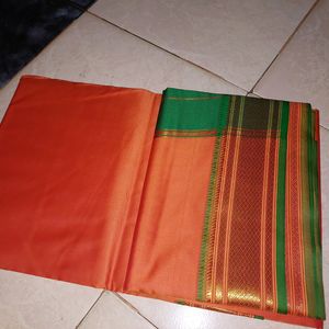 Belgavi Silk Saree Paithani Border