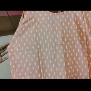 New Peach Kurta❤️