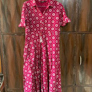 Zudio Beautiful Kurta Cum Maxi Dress