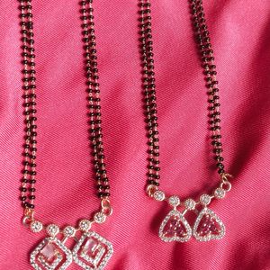 Modern Long 36 Inches Mangalsutra Combo Of 2