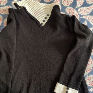 Unique Neckline Sweater