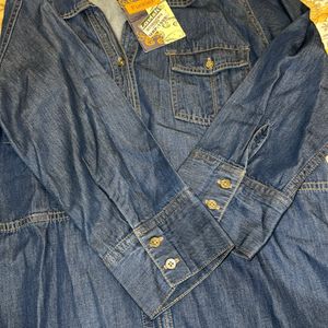 Denim Shirt Style Dress