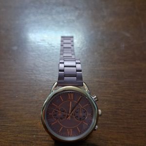 Dressberry Mauve Analog Watch