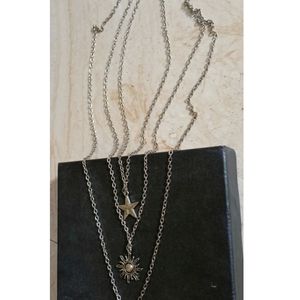 Stainless Steel Three-layered Chain.