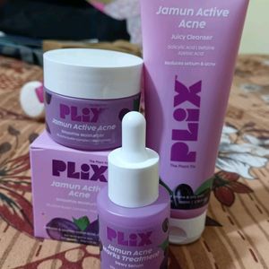 Plix Jamun Acne Combo Serum 30ml Facewash 100ml