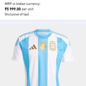 Argentina 🇦🇷 Original Adidas Jersey