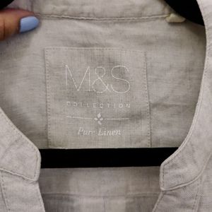 M&S Pure Linen Tunic