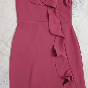 Athena mauve Bodycon  Dress