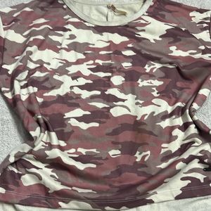 Cute Camo Crop Top