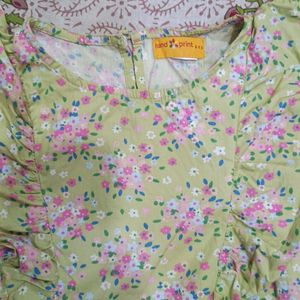 5to 6 Year Cotton New Frock